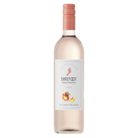 Barefoot Fruitscato Peach  Moscato  White Wine 750Ml