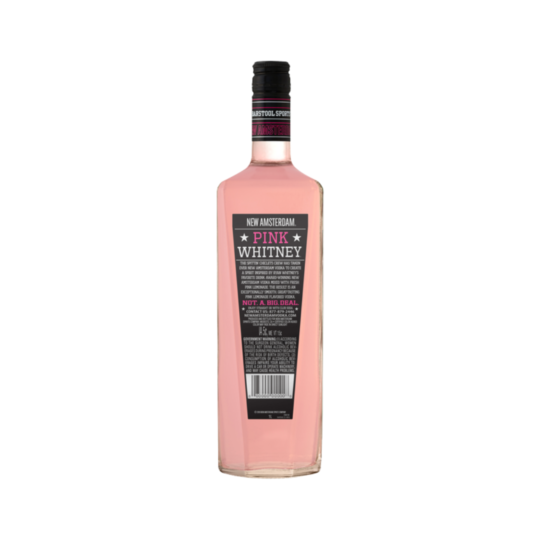 New Amsterdam Pink Whitney Vodka 1L