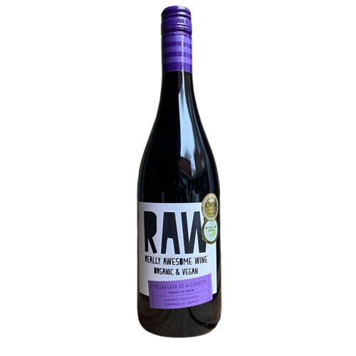 Raw Organic Grapes And Vegan Red Wine 750 Ml