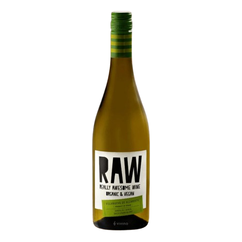 Raw Organic Grapes And Vegan White Wine 750 Ml