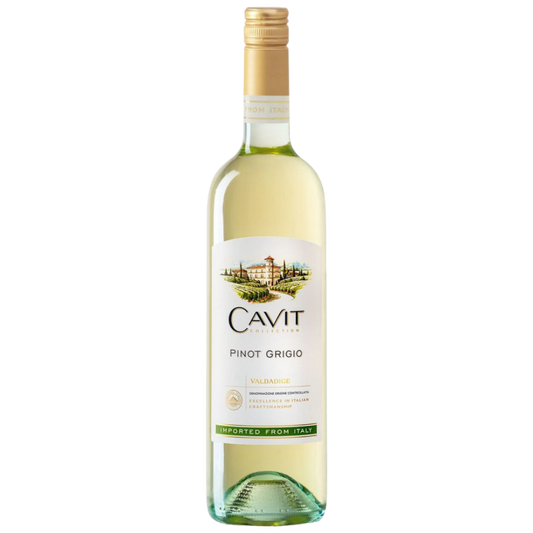 Cavit Pinot Grigio   White Wine 750Ml