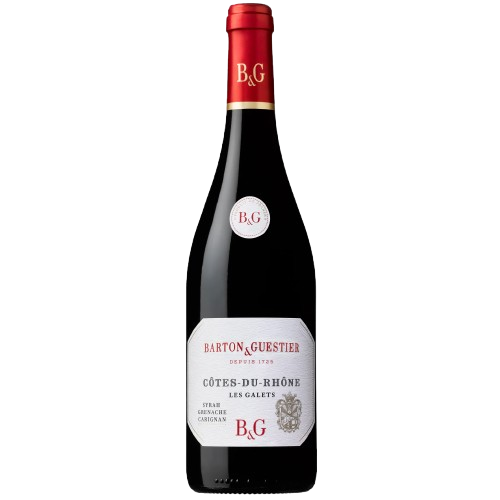 B & G Les Galets Cotes Du Rhone French Red Wine750 Ml