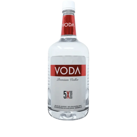 Voda Premium Vodka 5X Distilled 1.75L