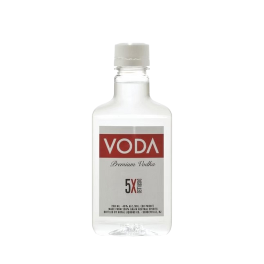 Voda Premium Vodka 5X Distilled 200Ml