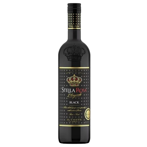 Stella Rosa Black  Italian Red Wine 750 Ml