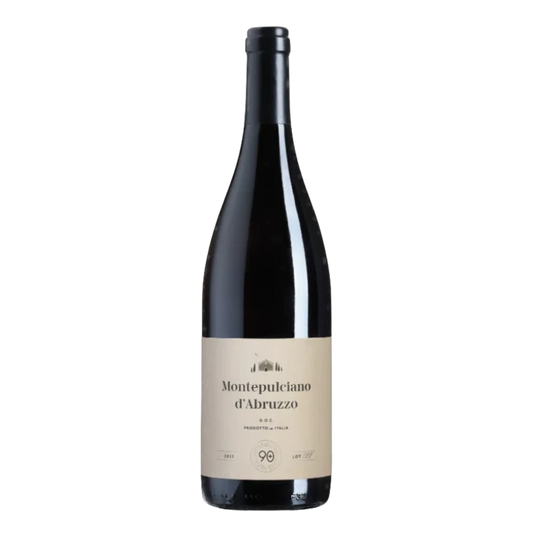 90+ Montepulciano D'Abruzzo 2021  Italian Red Wine 750 Ml