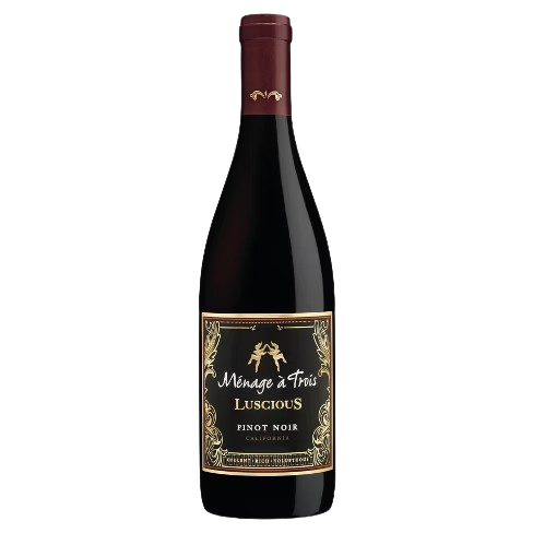 Menage A Trois Pinot Noir Luscious Red Wine 750Ml