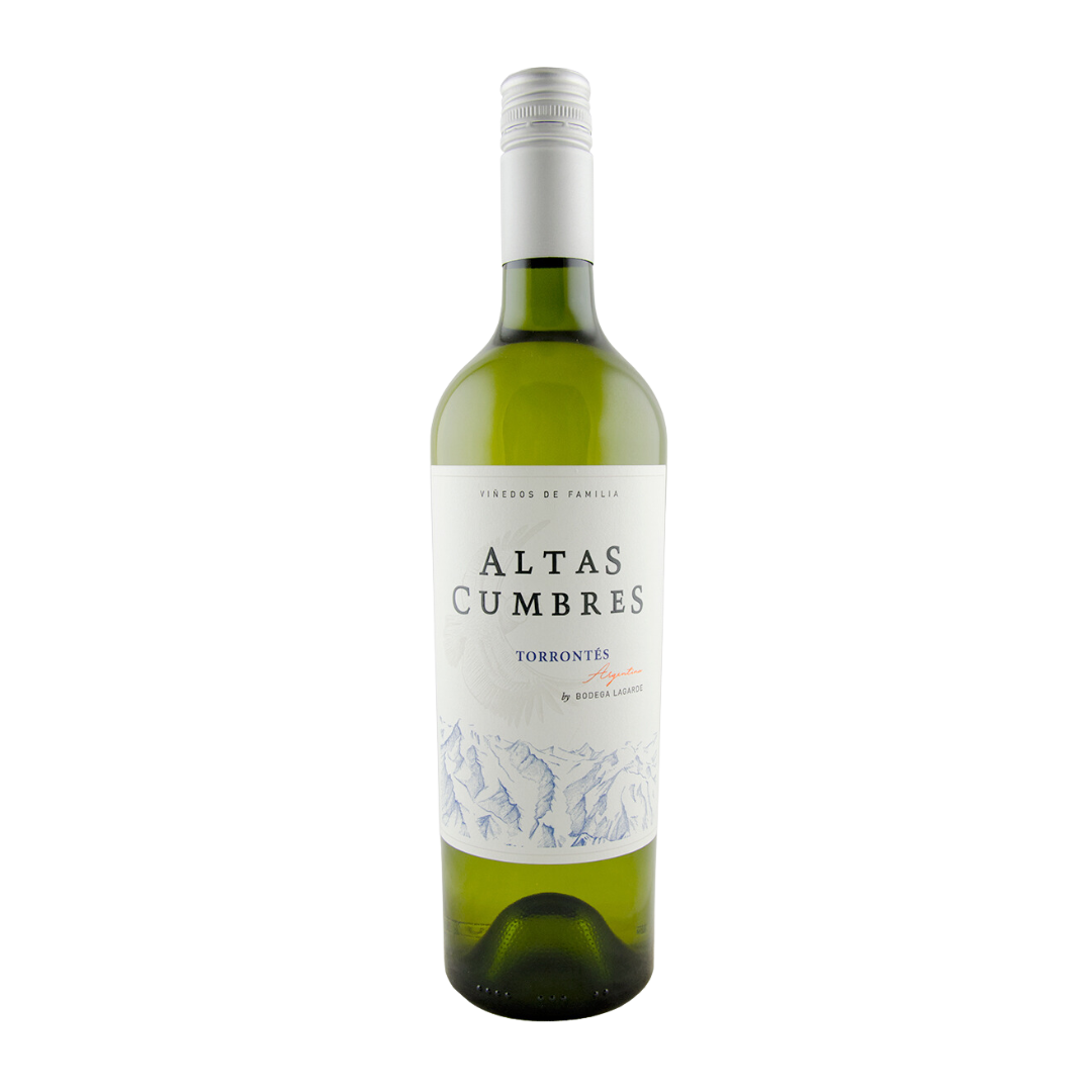 Altas Cumbres Torrontes Mendoza Argentina White Wine 750 Ml