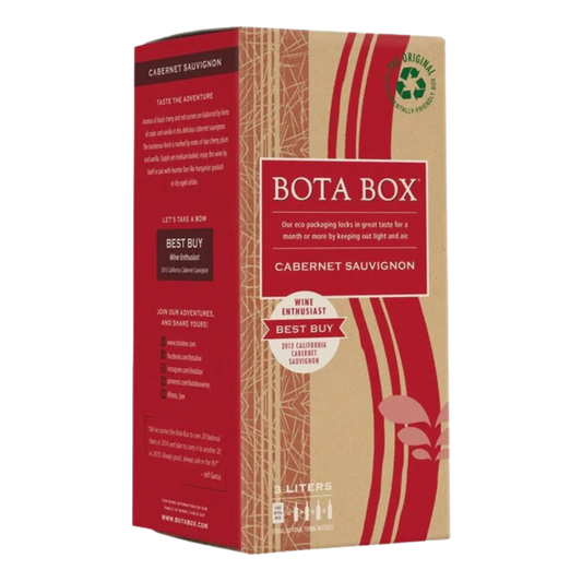 Bota Box Cabernet Sauvignon  Red Wine 3L