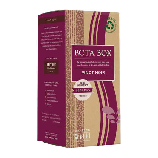 Bota Box  Pinot  Noir Red Wine  3L
