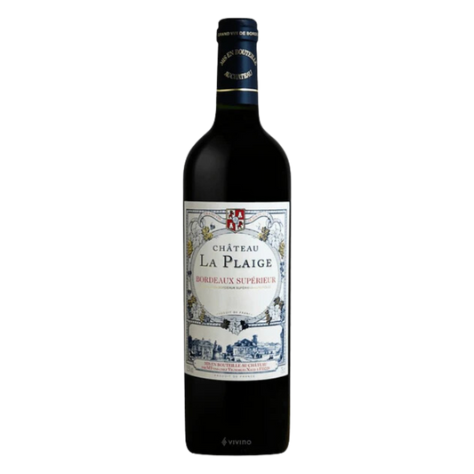 Chateau La Plaige Bordeaux Superieur Red Wine 750 Ml