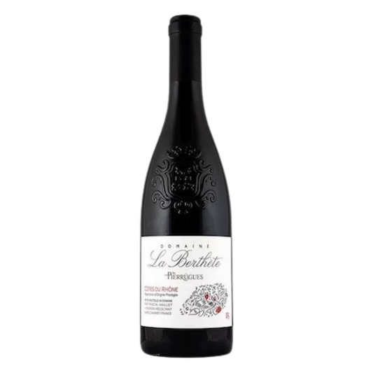 Domaine La Berthete Cotes Du Rhone Red Wine 750 Ml