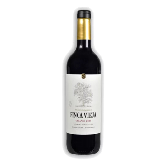 Finca Vieja Tempranillo Crianza Spanish Red Wine bottle 750ml