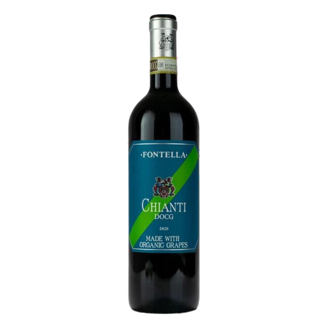 Fontella Chianti D.O.C.G.  ( 91Pts )  Italian Red Wine 750 Ml