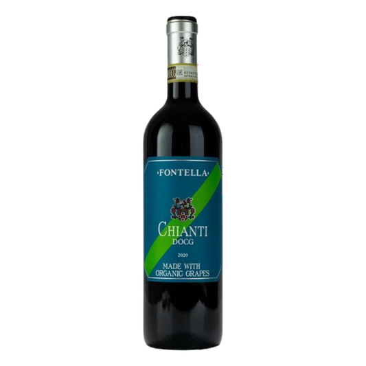 Fontella Chianti D.O.C.G.  ( 91Pts )  Italian Red Wine 750 Ml