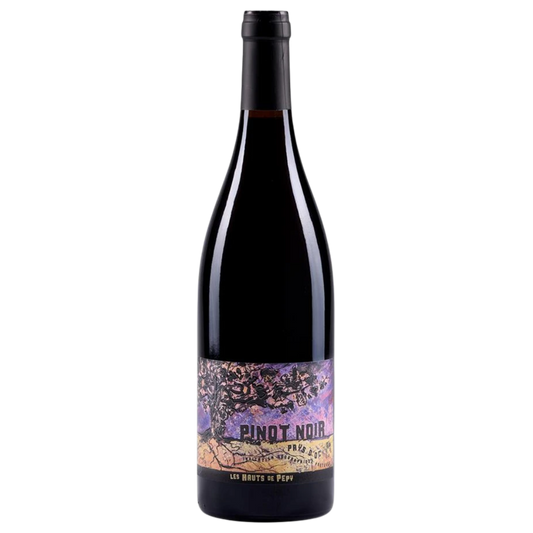 Les Hauts De Pepy Pinot Noir  Red Wine  750 Ml