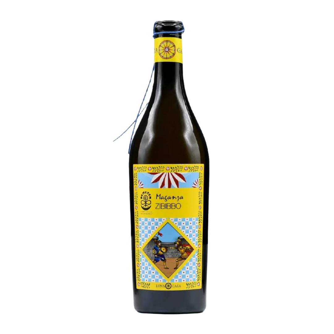 Lungaia Maganza Zibibbo Terre Siciliane Organic White Wine 750 Ml
