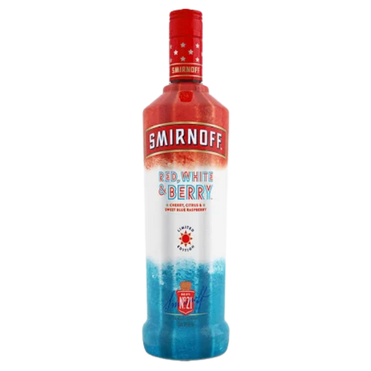Smirnoff Red White Berry Vodka 750 Ml
