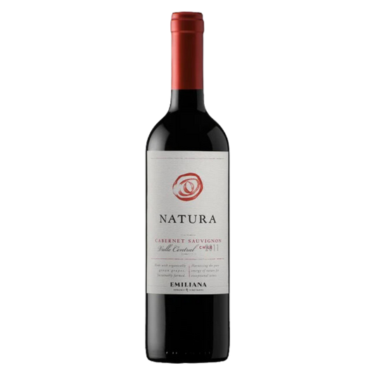 Natura Organic Cabernet Sauvignon Chilean red wine 750ml bottle