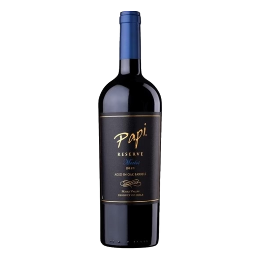 Papi Merlot Rsv Red Wine 75Oml