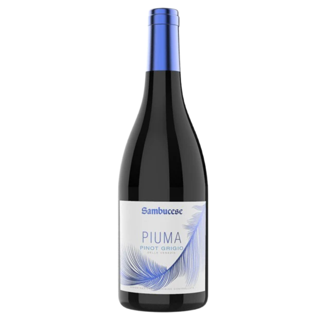 Sambucese Piuma Pinot Grigio  White Wine 750 Ml