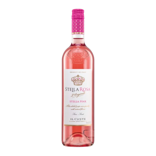 Stella Rosa Pink  Italian White Wine 750 Ml