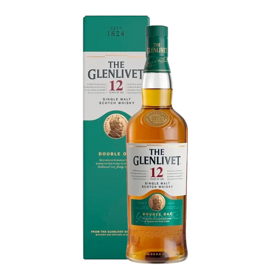 The Glenlivet 12 Double Oak Scotch Whisky 750Ml